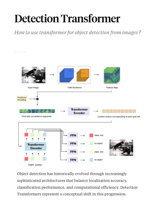 Detection Transformer