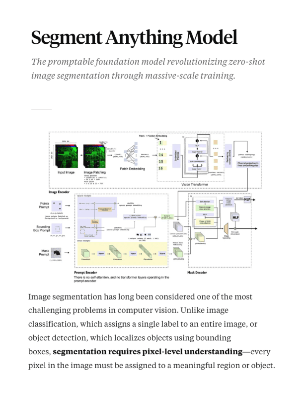 Segment Anything Model